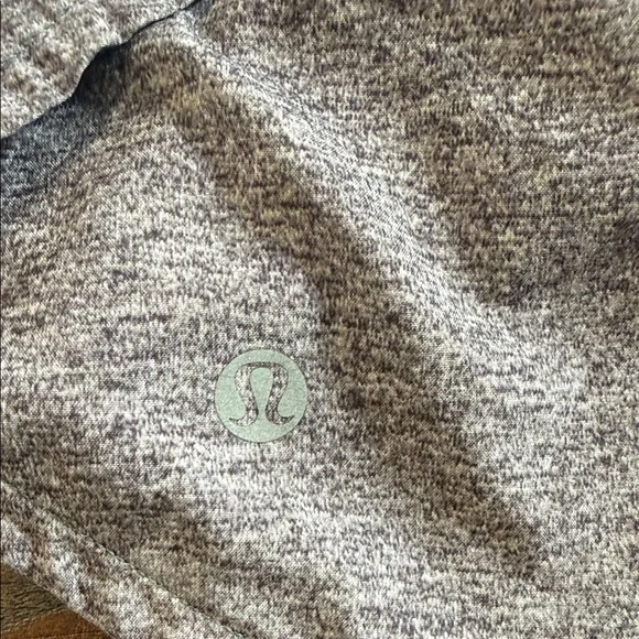 Lululemon Women's Heather Gray Athletic Shorts - Picture 5 of 7